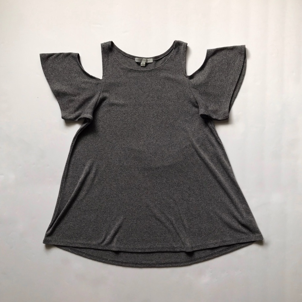 Green Envelope Ribbed Top